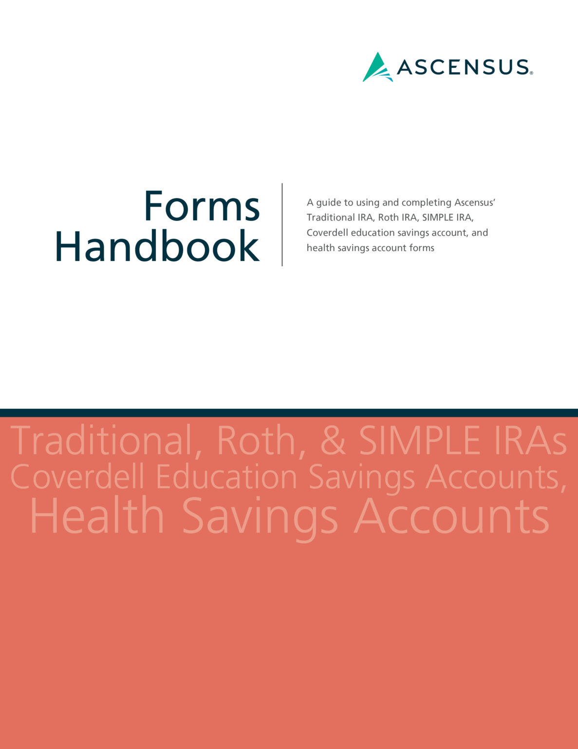 #889 – Forms Handbook (Pre-order update for 2025 now) – Ascensus ...